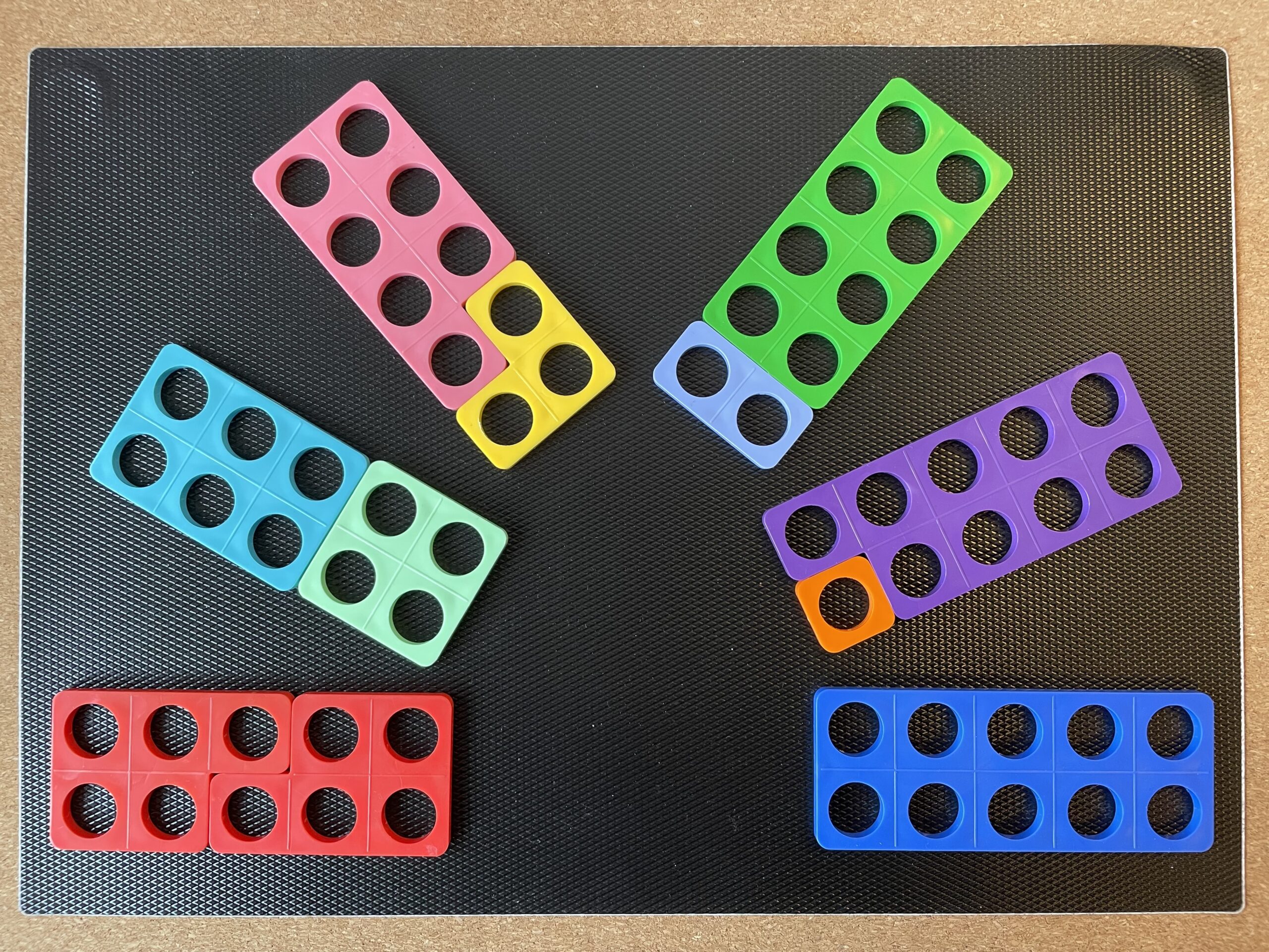 Numicon number bonds